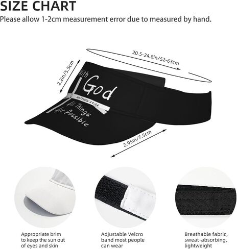 قبعات Sun Visor ، وارتداء الرياضة ، قبعات شمس ، قبعات قابلة للتعديل ، محينات حماية من أشعة الشمس للنساء الرجال in Saudi Arabia