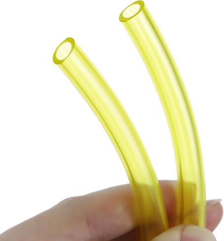 QWORK 10 Ft Fuel Line Hose with 20 Hose Clamps, 1/4" ID x 3/8" OD Gas Fuel Line Hose Tubing for Small Engines, Oil & Gas Resistant, Airtight Sea in Saudi Arabia