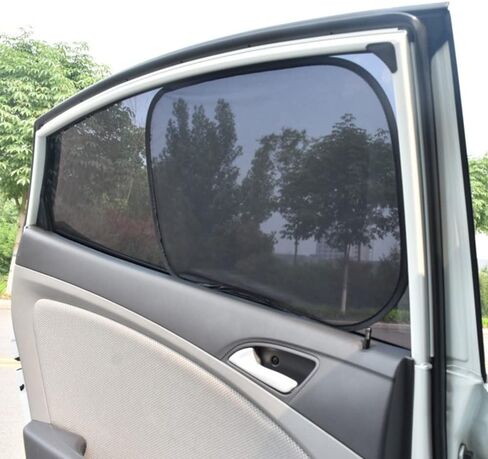 نافذة السيارة Sunshade - حماية أشعة الشمس وأشعة الأشعة فوق البنفسجية ، ظلال أشعة الشمس من النايلون ، نافذة شمس ، ستائر خصوصية Sunshades ، in Saudi Arabia