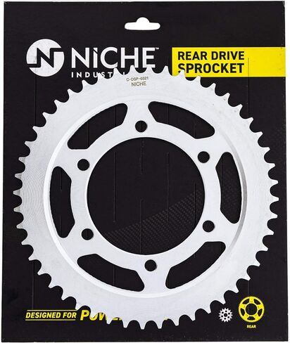 NICHE 530 Pitch 48 Tooth Rear Drive Sprocket for 2003-2010 Yamaha YZF-R6 YZF-R6S Chain Conversion in Saudi Arabia