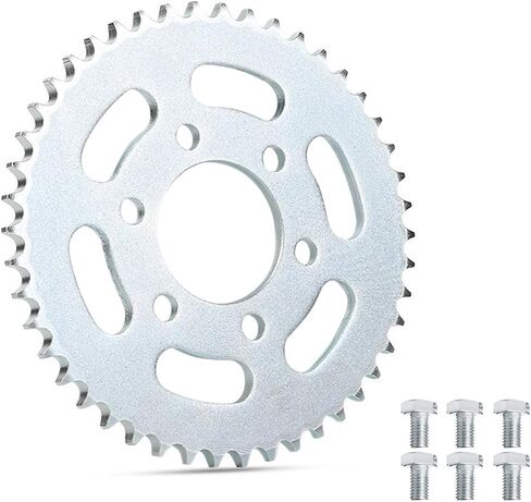 40 Teeth #35 Chain Mini Bike Rear Sprocket, Go Kart Drift Trike Cog Parts Accessories, Compatible with 97cc 98cc 2.8Hp MBX10 MBX11 80cc CT100U Trail CK100 DB30 GK80 in Saudi Arabia