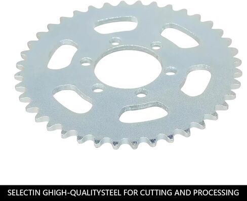 40 Teeth #35 Chain Mini Bike Rear Sprocket, Go Kart Drift Trike Cog Parts Accessories, Compatible with 97cc 98cc 2.8Hp MBX10 MBX11 80cc CT100U Trail CK100 DB30 GK80 in Saudi Arabia
