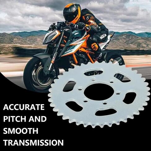 40 Teeth #35 Chain Mini Bike Rear Sprocket, Go Kart Drift Trike Cog Parts Accessories, Compatible with 97cc 98cc 2.8Hp MBX10 MBX11 80cc CT100U Trail CK100 DB30 GK80 in Saudi Arabia