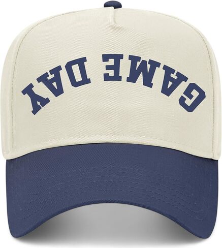 Game Day Upside Down Reversed Vintage Trucker Hat | Premium Adjustable Snapback Baseball Hat for Men & Women in Saudi Arabia