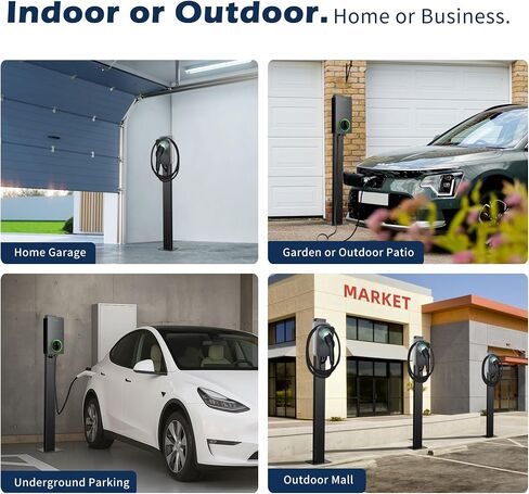 Wallbox Stand for Mobile Wallbox Tesla Charging Station for Outdoor Use, The Charging Station for Moblie Wallbox Tesla Charging Station, The Wallbox Carrier in Kuwait