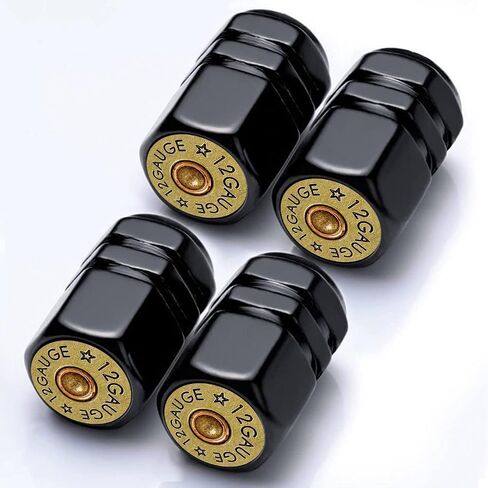 4PACK BIGFOOT TIRE VALVE CAP CAP BIGFOOT CAROICORIES CAROICORES Aluminy Aluminium Covery Universal Covers Covered Tire Air Cap للسيارات والشاحنة وسيارات الدفع الرباعي والدراجات والدراجات النارية و RV ، هدايا القدم الكبيرة للرجال الأب والنساء in Kuwait