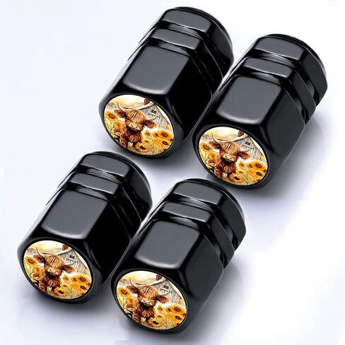 4PACK BIGFOOT TIRE VALVE CAP CAP BIGFOOT CAROICORIES CAROICORES Aluminy Aluminium Covery Universal Covers Covered Tire Air Cap للسيارات والشاحنة وسيارات الدفع الرباعي والدراجات والدراجات النارية و RV ، هدايا القدم الكبيرة للرجال الأب والنساء in Kuwait
