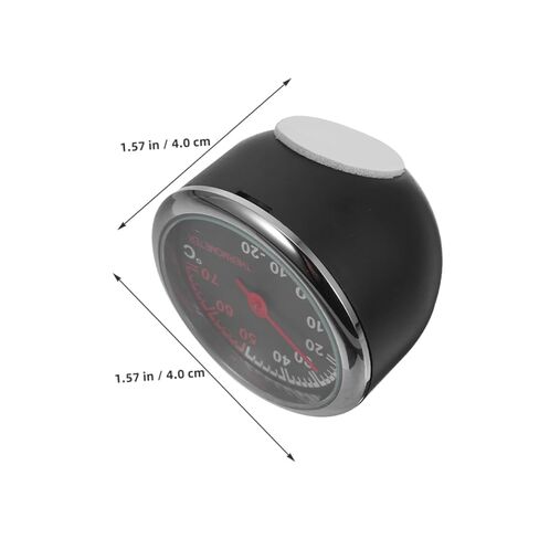 2pcs مقياس درجة حرارة السيارة مقياس حرارة مركبة دقيقة للمستشعر الدقيق للمراقبة الداخلية خفيفة الوزن وعرض للقيادة المريحة in Kuwait