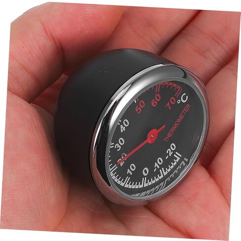 2pcs مقياس درجة حرارة السيارة مقياس حرارة مركبة دقيقة للمستشعر الدقيق للمراقبة الداخلية خفيفة الوزن وعرض للقيادة المريحة in Kuwait