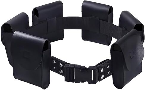 Halloween Costume Belt Adjustable Cosplay Accessory Black in Saudi Arabia