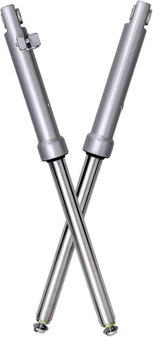 Pair 20 1/2" Front Fork Shocker for 50cc 70cc 90cc 110cc 125cc Dirt Pit Bike, Complete Front Forks Set 27mm Front Fork Suspension Shocks Absorber for CRF50 XR50 (Disc Brake) in Saudi Arabia