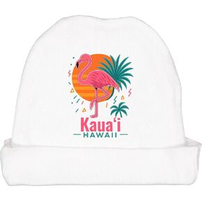 inktastic Kaua'i Hawaii Flamingo Tropical Baby Beanie Hat in Kuwait