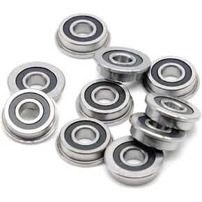 10PCS F625RS 5x16x5 mm Miniature Flange Bearing 625 RS F625RS 5 * 16 * 5 ABEC-7 3D Printer & Model Aircraft Bearings in Saudi Arabia