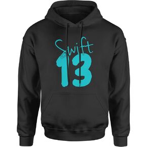13 Swift 13 Lucky Number Era TTPD Unisex Adult Hoodie, Soft Fleece, Graphic Pullover in Saudi Arabia