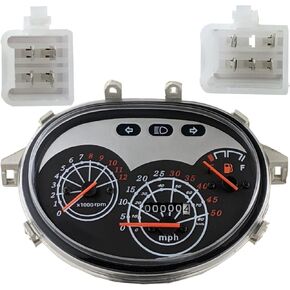 RedCap Speedometer Gauge Cluster for Taotao CY50A Powermax 150 CY150 Sporty CY150B Maxpower Chinese Scooter Moped Compatible with 50cc 125cc 150cc GA50 TaoTao Roketa Jonway GY6 4-Stroke in Kuwait