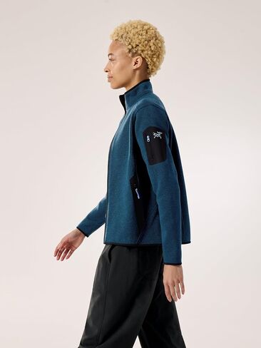 arc'teryx coldt cardigan النسائية | كارديجان الصوف الفني الأيقوني لدينا in Saudi Arabia