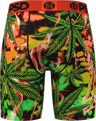 PSD Men's Cool Bud Tree Boxer Briefs, Multi, M in Saudi Arabia