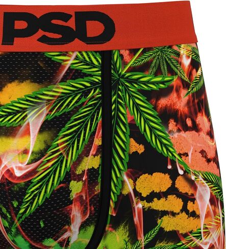 PSD Men's Cool Bud Tree Boxer Briefs, Multi, M in Saudi Arabia