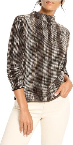 NIC+Zoe Womens Ombre Pixel Knit Sweater in Saudi Arabia