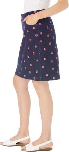 Woman Within Plus Size Adjustable Waist Chino Skort in Saudi Arabia