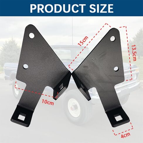 Fit for Ford F350 2wd and F250 4wd 1973-1977 Heavy Duty Front Bumper Brackets in Saudi Arabia