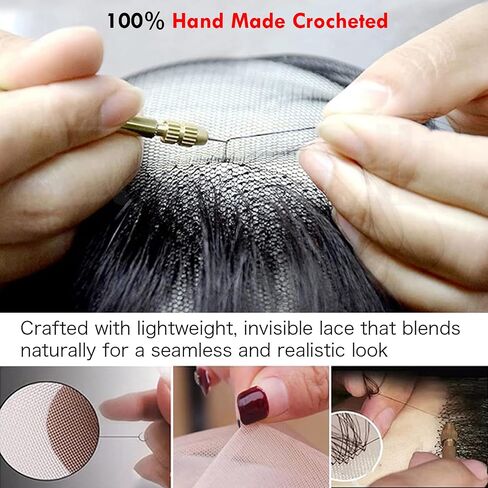 Fake Mustache and Fake Beard 100% Human Hair Realistic Goatee False Beards Costume Facial Hair for Men, Ideal for Cosplay & Halloween Party in Saudi Arabia