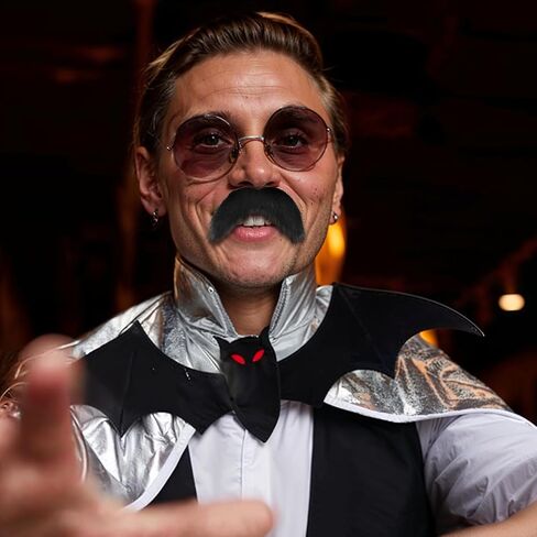 DIY Self Adhesive Fake Mustache Set Novelty Realistic Mustaches Costume Facial Hair for Halloween, Cosplay in Saudi Arabia