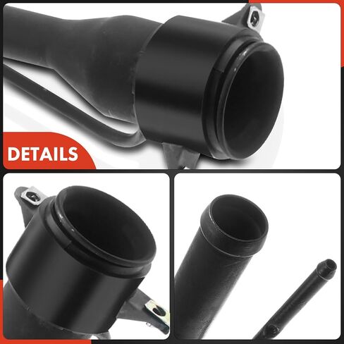 A-Premium Fuel Tank Filler Neck Pipe Hose Compatible with Chevrolet Malibu 2008 2009 2010 2011 2012, 2.2L 2.4L 3.5L 3.6L, Gas, Replace# 15278500, 20823195 in Saudi Arabia