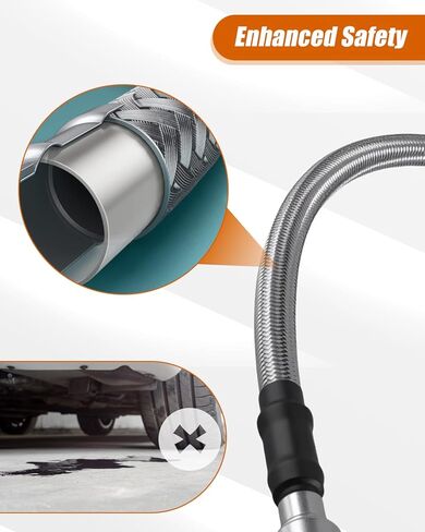 Fuel Tank Hoses Stainless Replace 15167372 15077513 Compatible with Chevrolet Silverado GMC Sierra 2500HD 3500HD 6.6L Diesel 2001-2010, Fuel Line Replacement in Saudi Arabia