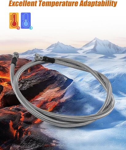 Fuel Tank Hoses Stainless Replace 15167372 15077513 Compatible with Chevrolet Silverado GMC Sierra 2500HD 3500HD 6.6L Diesel 2001-2010, Fuel Line Replacement in Saudi Arabia