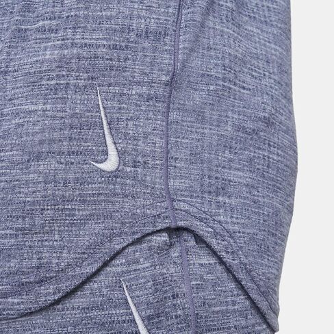 Nike Yoga Men's Dri-FIT Crew Top (Thunder Blue/Heather/, FB7775-437) Size Large in Saudi Arabia