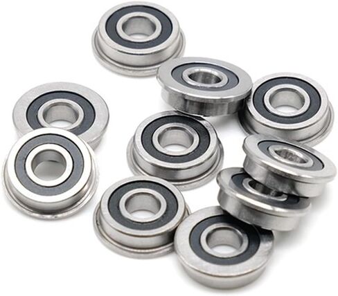 10pcs F625RS 5x16x5 مم من الحافة المصغرة تحمل 625 RS F625RS 5 * 16 * 5 ABEC-7 3D محامل الطائرات والنموذج in Saudi Arabia