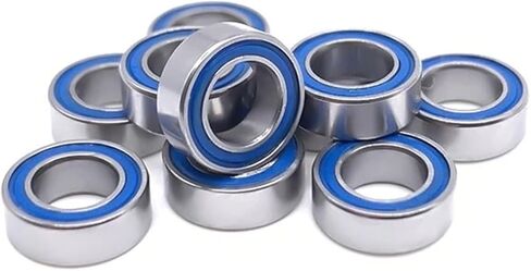 10PCS MR74RS Bearing 4x7x2.5 mm ABEC-7 Electric RC Car Truck MR74 RS 2RS Ball Bearings MR74-2RS Blue Sealed in Saudi Arabia