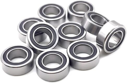 10pcs MR116RS 6x11x4 mm تحمل ABEC-7 RC CAR TRUCK MR116 RS 2RS BALLERINGS MR116-2RS Black Sealed in Saudi Arabia