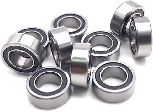 10pcs MR116RS 6x11x4 mm تحمل ABEC-7 RC CAR TRUCK MR116 RS 2RS BALLERINGS MR116-2RS Black Sealed in Saudi Arabia
