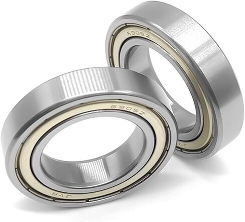2PCS 6905ZZ 25x42x9mm Deep Groove Ball Bearings Thin Section Metal Shielded Bearing Bearing Steel 6905-2Z in Saudi Arabia