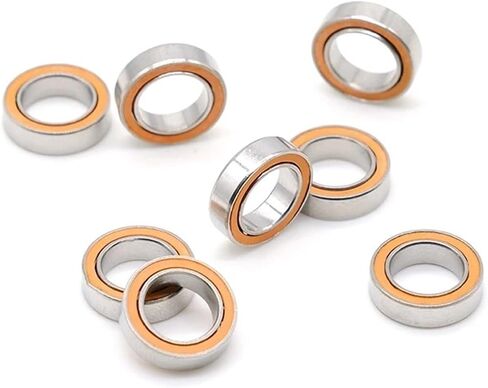 10PCS SMR117RSCB 7X11X3 mm ABEC-7 Stainless Steel Hybrid Si3N4 Ceramic Bearing Fishing Reel 7x11x3 SMR117RS in Saudi Arabia