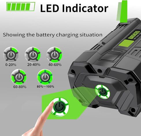 40V 6Ah Replacement Battery for Kobalt 40Volt Lithium Ion Battery KB2540C-06 KB640-03 KB240-06 KB240C-06 KB640-06 KB245-06 ‎KRC40-06 KB440C-06 KRC60 KRC40-06 KB240-06 KB340C-06 2910003-RC KB440C-06 in Saudi Arabia