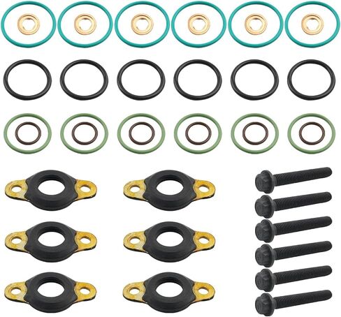 A4600700987 4600700987 استبدال 6pcs الحاقن أو طقم ختم التوافق مع محركات ديترويت ديزل DD15 DD13 in Saudi Arabia