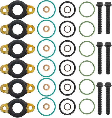 A4600700987 4600700987 استبدال 6pcs الحاقن أو طقم ختم التوافق مع محركات ديترويت ديزل DD15 DD13 in Saudi Arabia