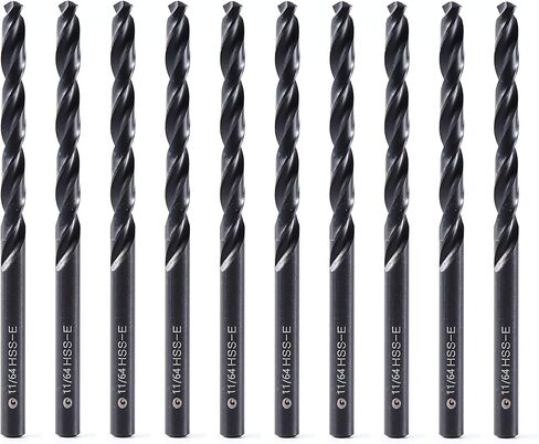 5 Pcs Step Drill Bits,High Speed Steel,Titanium Coating,50 Sizes Unibit Drill Bits Set,Multiple Hole Stepped Up Bits for Metal in Saudi Arabia