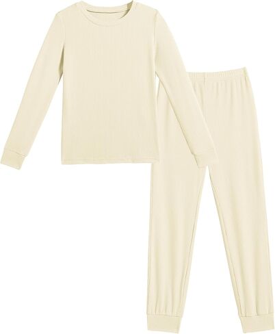 Arshiner Pajamas for Girls Long Sleeve Pants مجموعات Snug Fit 2 قطعة PJS مجموعة ناعم للنوم in Saudi Arabia