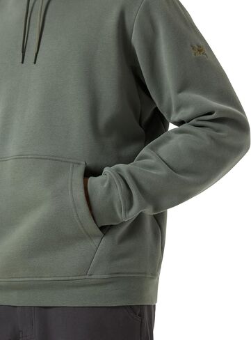 Arc'teryx Emblem Fleece Hoody Men's | Comfortable Hoody in an Organic Cotton Blend in Saudi Arabia
