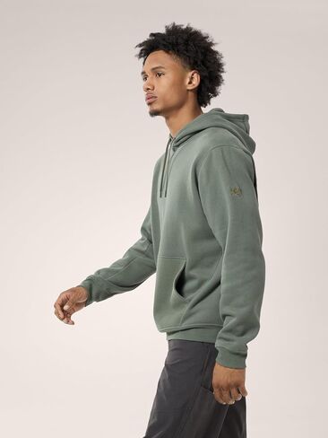 Arc'teryx Emblem Fleece Hoody Men's | Comfortable Hoody in an Organic Cotton Blend in Saudi Arabia
