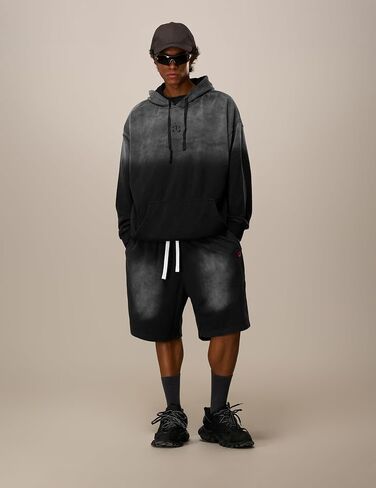 Aelfric Eden Hoodies assential للرجال غسل حمض الغسيل المتدرج الضخم للوزن الثقيل من النوع الثقيل للجنسين للجنسين in Saudi Arabia