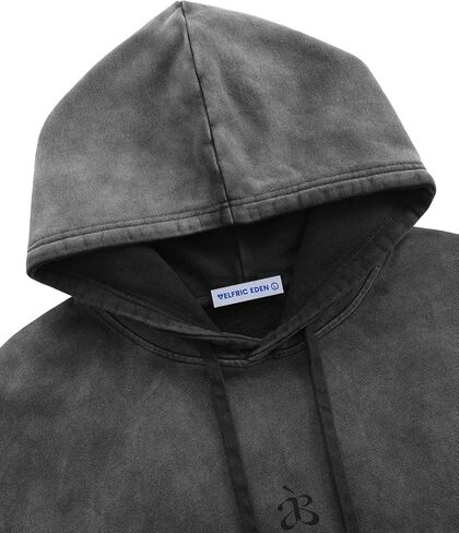 Aelfric Eden Hoodies assential للرجال غسل حمض الغسيل المتدرج الضخم للوزن الثقيل من النوع الثقيل للجنسين للجنسين in Saudi Arabia