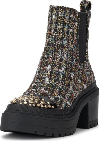Jessica Simpson Women's Jymmie Chelsea Boot, Black, 7 in Saudi Arabia