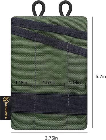 Tactical MOLLE Coin Pouch & Multi-Func Card Crossbody Bag, Durable EDC Organizer in Saudi Arabia