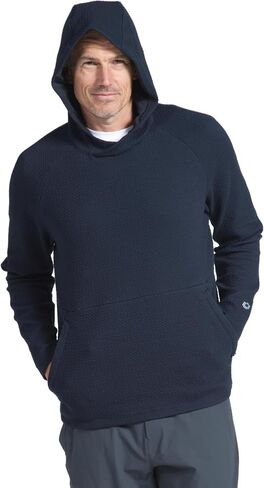 IBKUL Men’s Athleisure Wear Stain Resistant-Solid Men's Popcorn Stitch Hoody-94000 in Saudi Arabia