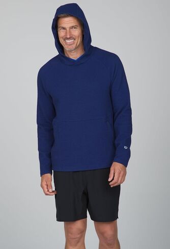 IBKUL Men’s Athleisure Wear Stain Resistant-Solid Men's Popcorn Stitch Hoody-94000 in Saudi Arabia